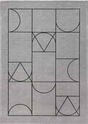 Dywan Carpet Decor Art Deco Signet grey
