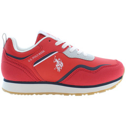 US POLO NAJLEPSZA CENA OBUWIE SPORTOWE DZIECIĘCE CZERWONE