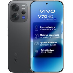 VIVO Smartfon V70 5G 8/512GB 6.59" 120Hz Czarny