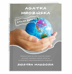 Atlas geograficzny z nadrukiem dla siostry