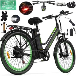 Rower elektryczny Witambike C26PRO 250W 120km 26"miejski Mężczyźni/Kobiety