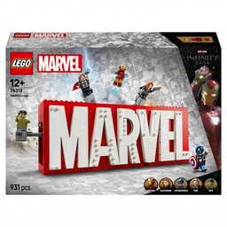 LEGO Super Heroes Logo Marvel z Minifigurkami 76313