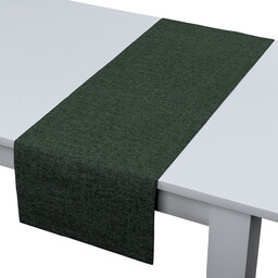 Bieżnik prostokątny, leśna zieleń szenil, 40 x 130