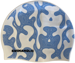 Czepek pływacki swimaholic labyrinth seamless cap