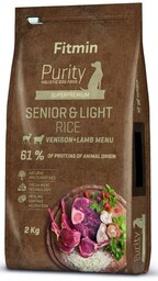 Fitmin Purity Rice SeniorLight VenisonLamb 2kg