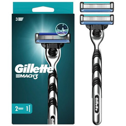 GILLETTE Golarka Mach3 + 2 ostrza