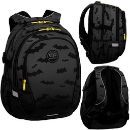 Plecak szkolny dla chłopca, Batman, czarny, CoolPack
