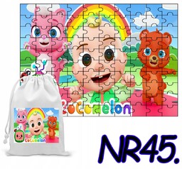 PUZZLE 96 EL. UKŁADANKA PREZENT MAŁY ANIOŁEK JJ
