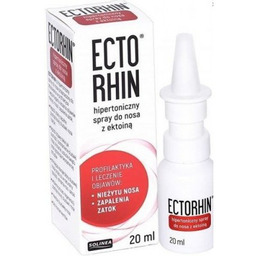 ECTORHIN spray- 20 ml zapalenie zatok ektoina