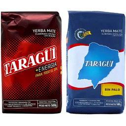 Zestaw Yerba Mate Taragui Energia + Despalada 2x500g