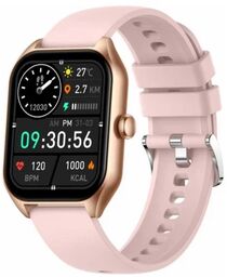 Smartwatch Rubicon RNCF03 różowy Pulsometr ciśnienie powiadomienia