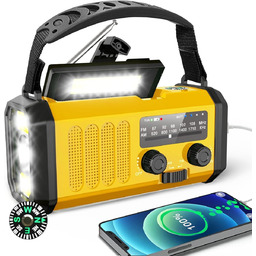 Przenośne Radio budowlane solarne pogodowe radio przetrwania POWERBANK