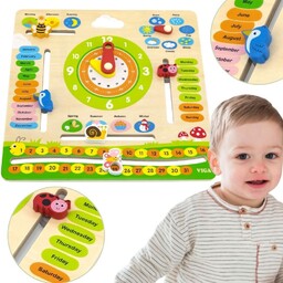 VIGA Kalendarz Edukacyjny Nauka Jezyka Angielskiego