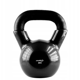 Kettlebell Żeliwny Hms KNV08 Hantla Winyl 8KG