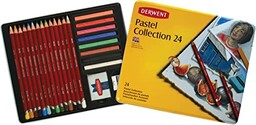 Derwent, Zestaw Pasteli Derwent Pastel Collection, Zawiera 24