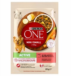 Purina One Mini/Small Active Karma dla psów 85