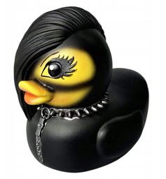 Kaczka KĄPIELOWA GOTHIC duck HEAVY METAL Bondage GIRL