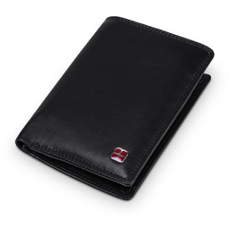 Portfel męski Skórzany Albatross Cruz Czarny