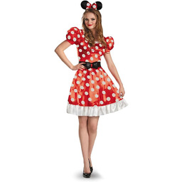 Disguise Disney Myszka Minnie, klasyczny kostium, sukienka