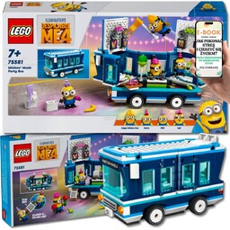 LEGO IMPREZOWY AUTOBUS MINIONKÓW 75581  Minionki, Mobilna