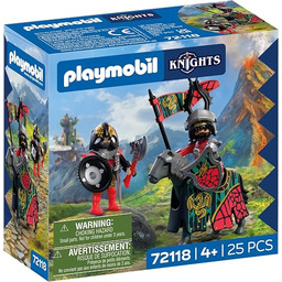 Playmobil Rycerze Lider Smoczych Rycerzy Rycerz z Banerem