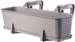 Doniczka rattanowa z podstawką Frette 60 cm +