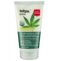 TOŁPA Green Wzmacnianie Odżywka-maska do włosów słabych, zniszczonych