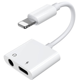 Joyroom adapter przejściówka rozdzielacz słuchawkowy Lightning - Lightning