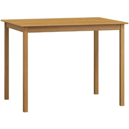 OUTLET - Stół prostokątny drewniany nr1 100x70 OLCHA