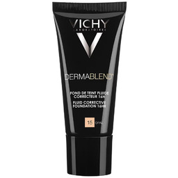 Vichy, Dermablend, fluid korygujący 15 Opal, SPF 35,