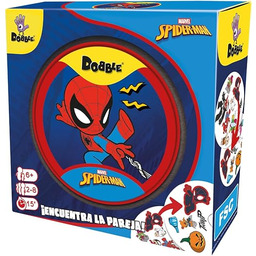Asmodee Dobble Spiderman, obserwacja i szybkość gry karcianej