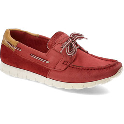 Czerwone Mokasyny Tamaris Wygodne Buty Damskie