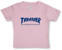 t-shirt dziecięcy THRASHER INFANT SKATE MAG Pink