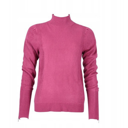Kaporal Sweter Damski Fioletowy z Golfem XL Jsd