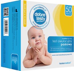 HorienMedical, test owulacyjny paskowy, 50 sztuk