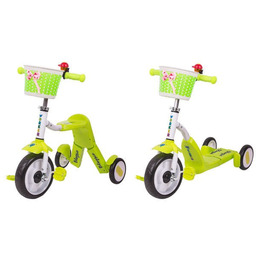 Worker Hulajnoga trójkołowa i rowerek dla dzieci 2w1