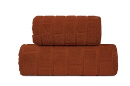 Greno Ręcznik Brick 50x90 spalony karmel 500 g/m2