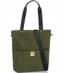 Torebka Monnari Torba Shopper Duża Praktyczna Zamszowa Premium