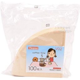 Papierowe filtry do kawy Tiamo V02 - 100
