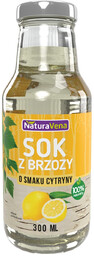 NATURAVENA SOK Z BRZOZY O SMAKU CYTRYNY 330