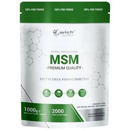 Wish Pharmaceutical MSM Siarka Organiczna, 1 kg