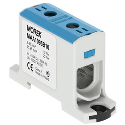 Zacisk uniwersalny niebieski 2xAl/Cu 6-95mm 1500V złączka szynowa