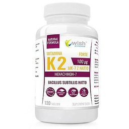 Wish Pharmaceutical Witamina K2 MK-7 z natto 100