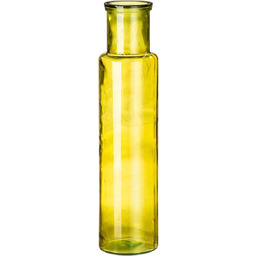 GILDE Wazon Noa szkło żółty wysokość 75 cm
