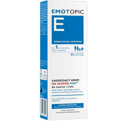 EMOTOPIC Łagodzący krem na egzemę Med+ do twarzy