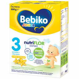 Bebiko Junior Nutriflor Expert 3 Mleko Modyfikowane Smak