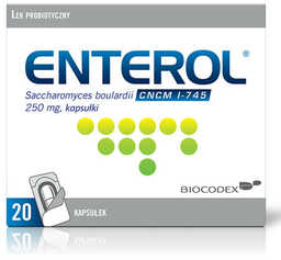 Enterol 250mg x20 kapsułek