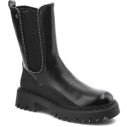 Filippo Czarne Botki Ocieplane Buty Damskie