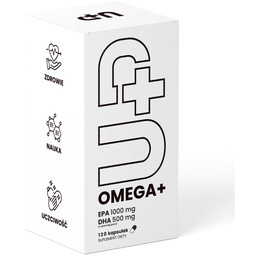 Up Health Pharma Omega+ suplement diety 120 kapsułek