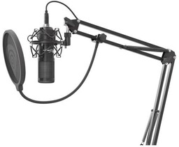Genesis Radium 400 Przewodowy Pojemnościowy Czarny Mikrofon